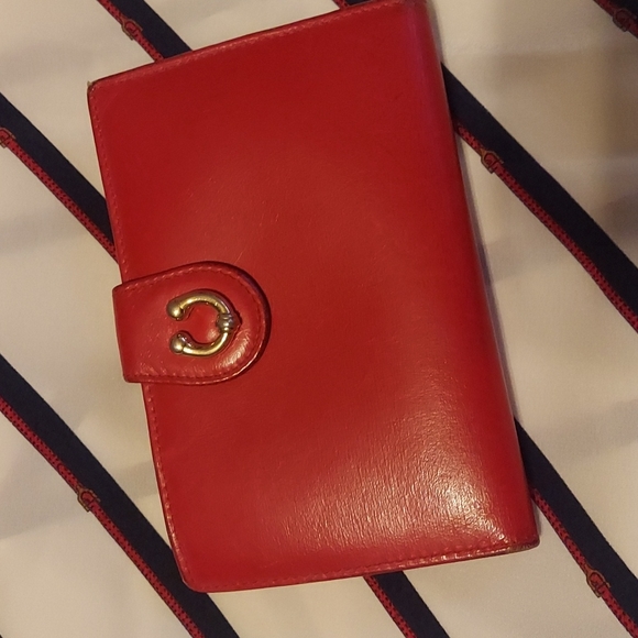 Gorgeous Gucci wallet red horseshoe, vintage mid 80's ♥ - Picture 14 of 14